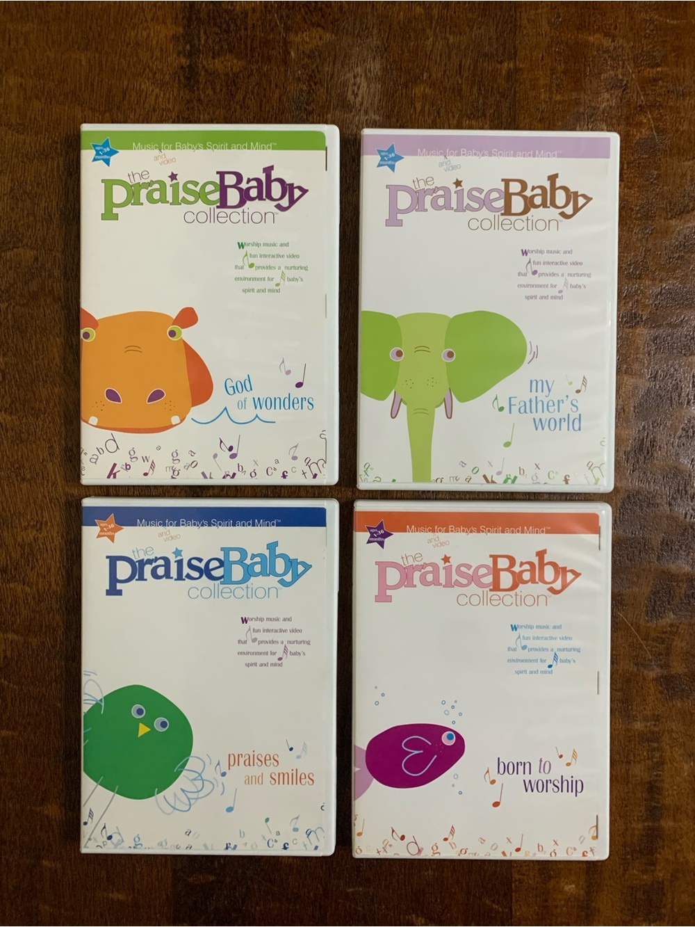 Big House Kids The Praise Baby Collection 4pc DVD 📀 Set